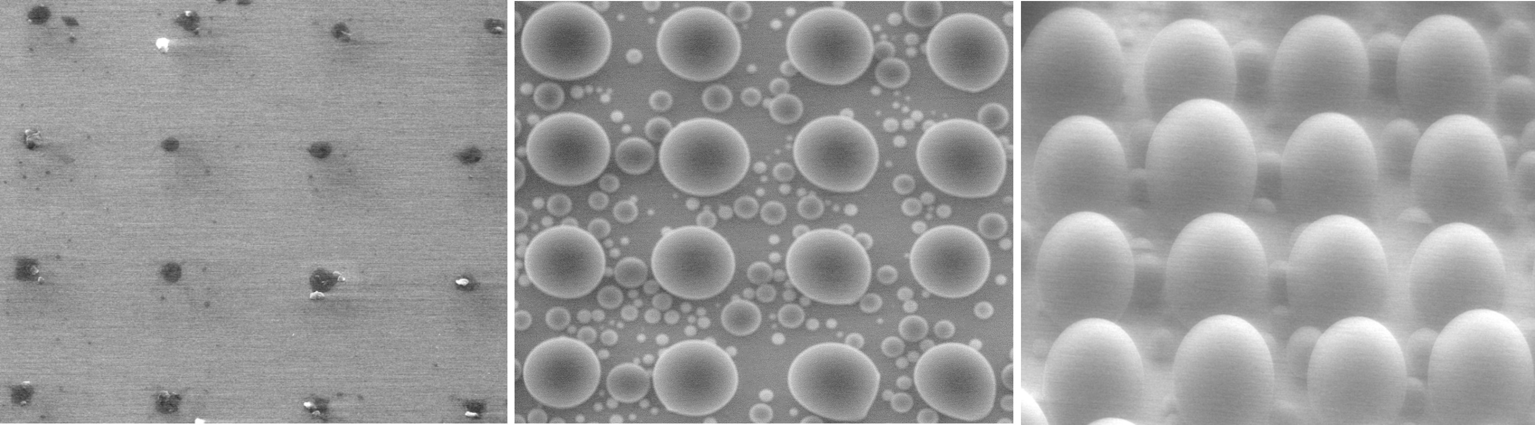 Condensation of Water on a Hybrid Surface